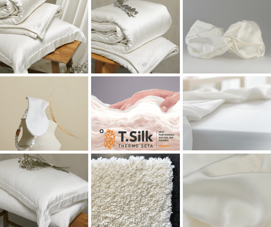 padding filling silk fibre