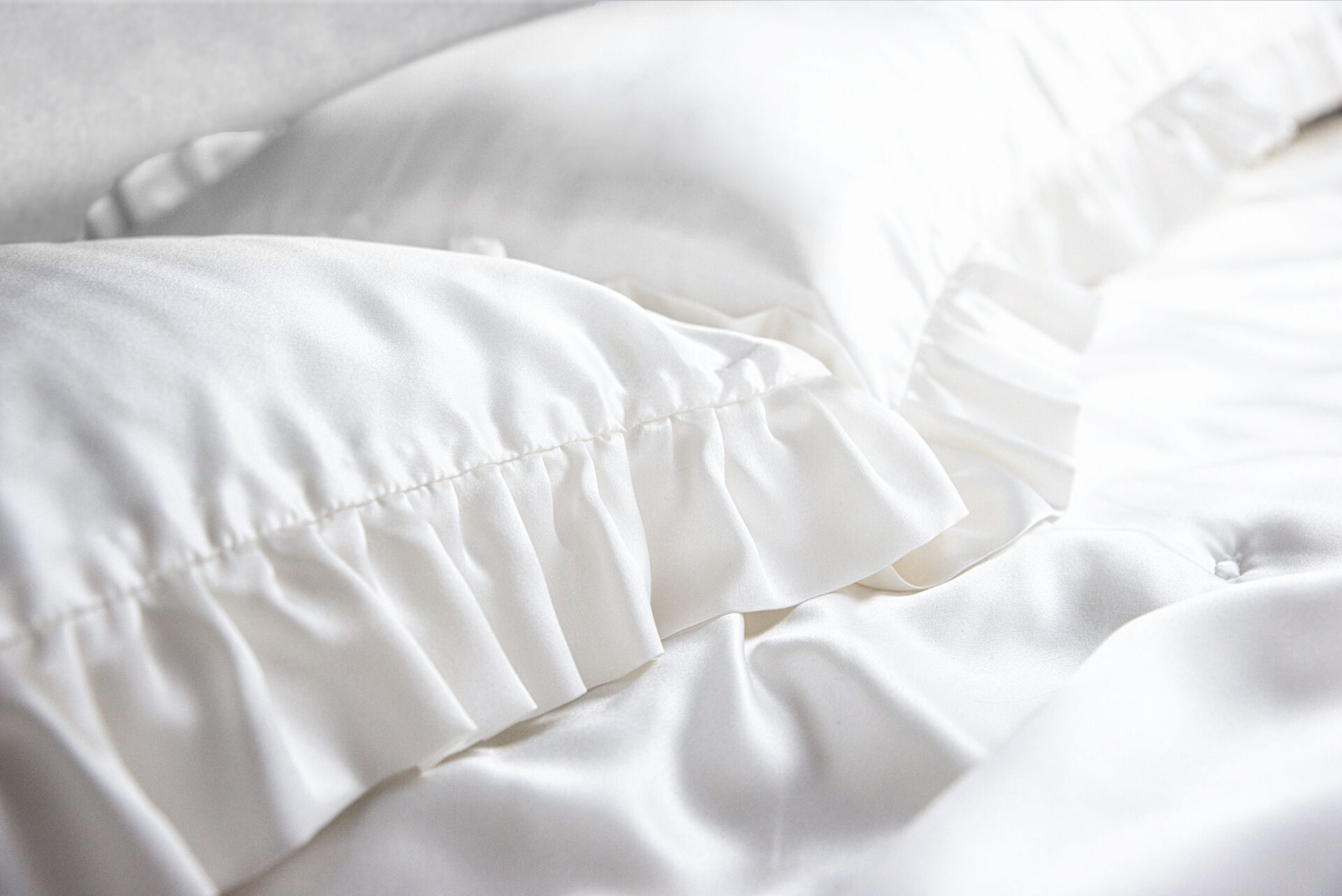 2 pezzi Federe per cuscino, finta seta, lavabile, finitura lucida, stile  lusso leggero, biancheria da letto, camera da letto